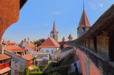 Paseo de ronda de la muralla de Murten 