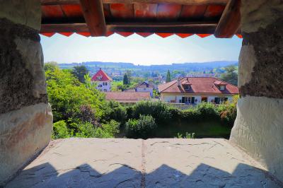 Vistas a los tejados de Murten