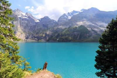 Lago glaciar Oeschinensee