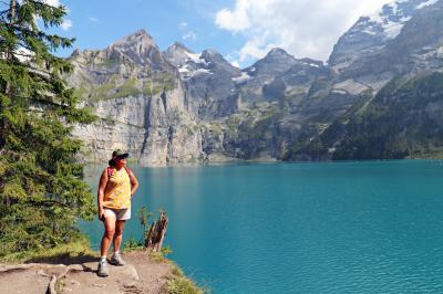 Lago glaciar Oeschinensee