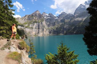 Lago glaciar Oeschinensee