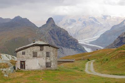 Panorámica desde la estación intermedia de Trockener Steg