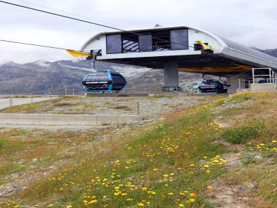 La estación intermedia de Trockener Steg