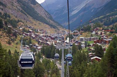 Telecabinas en Zermatt