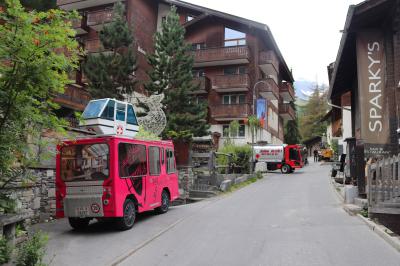 Vehículos eléctricos en Zermatt