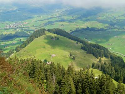 Panorámica del valle de Alpstein 