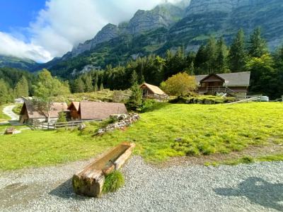 Cabañas próximas al lago Seealpsee