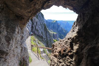 Pasadizo al otro lado del Monte Pilatus