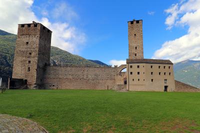 Parte de la fortificación de Bellinzona