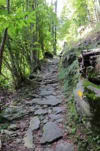 Senda de ascenso a Corippo