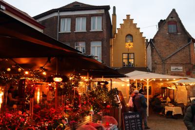 Mercadillo navideño en Brujas