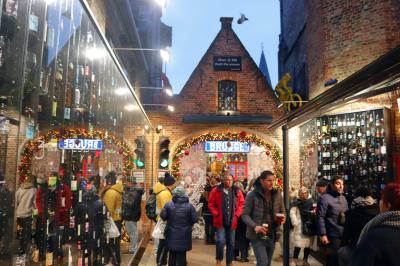 Tienda especializada en cervezas en Brujas