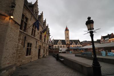 La Grote Markt en Dendermonde