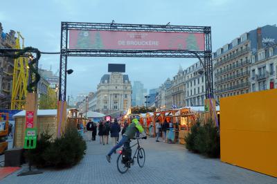 Mercadillo de la Plaza Brouckere