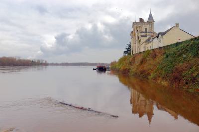 El Castillo de Montsoreau sobre el Loira