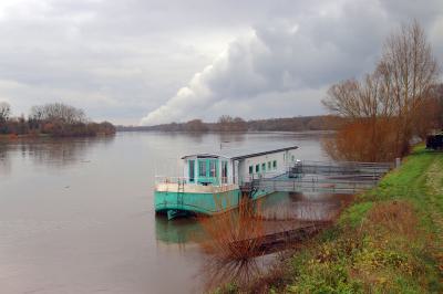 Ribera del Loira en Montsoreau 