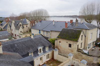 Panorámica del Loira en Montsoreau 