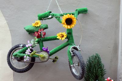 Chiusa tiene devoción por la bicicleta