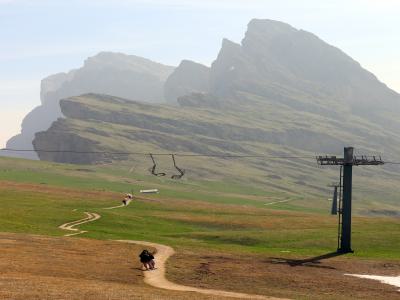 Senda hacia Forcella Pana