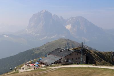 Estación de telesférico en Seceda