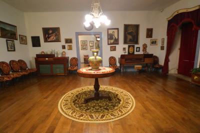 Un salón del Pazo de Tor