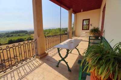 Balcón en el Pazo de Tor