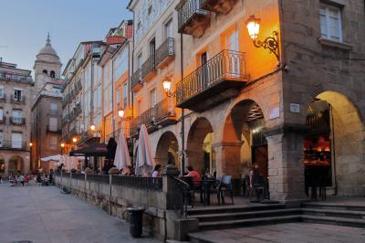 Soportales en la Plaza Mayor
