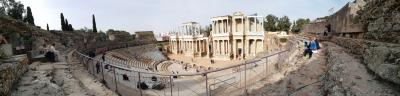 Panorámica del teatro romano