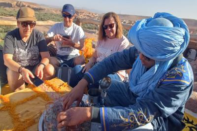 Ceremonia del Té en Kasbah Ait Ben Haddou