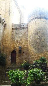 Fachada lateral del castillo