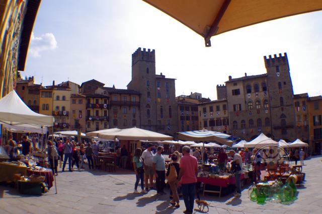 Arezzo, una antigua ciudad de la Liga Etrusca de los 12