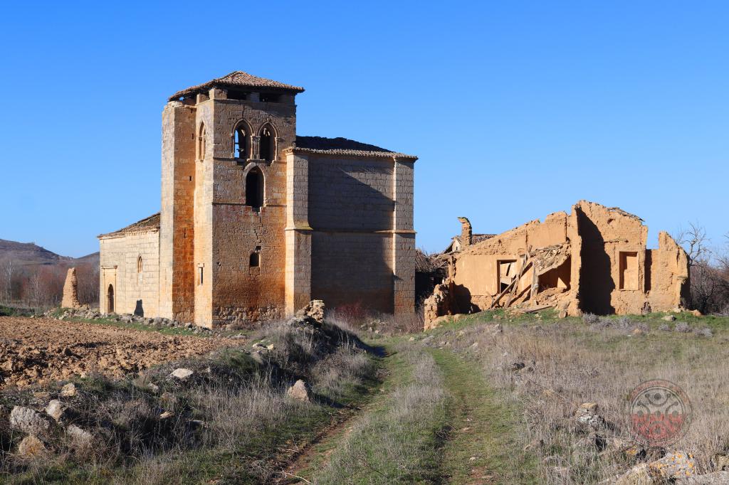 Tabanera, un pueblo abandonado de Burgos en la vía romana de Clunia a Cantabria