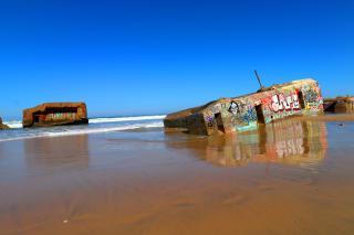 Capbreton, entre búnqueres del muro Atlántico de la WW-II y largas playas surfistas