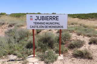 Desierto de Monegros: Acceso Castrejón de MOnegros