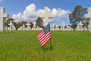 Cementerio Americano de Colleville-sur-Mer en Normandía, es un lugar emotivo y solemne