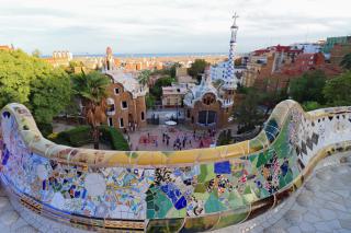 El Parque Güell, una de las obras más emblemáticas de Antoni Gaudí