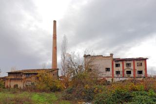 Ruinas del Aserradero-Destilería de Ekai, patrimonio industrial navarro
