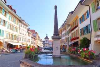 Murten, la ciudad medieval con vistas al lago Murtensee