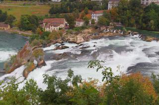 Cataratas del Rin o Rheinfall en Schaffhausen